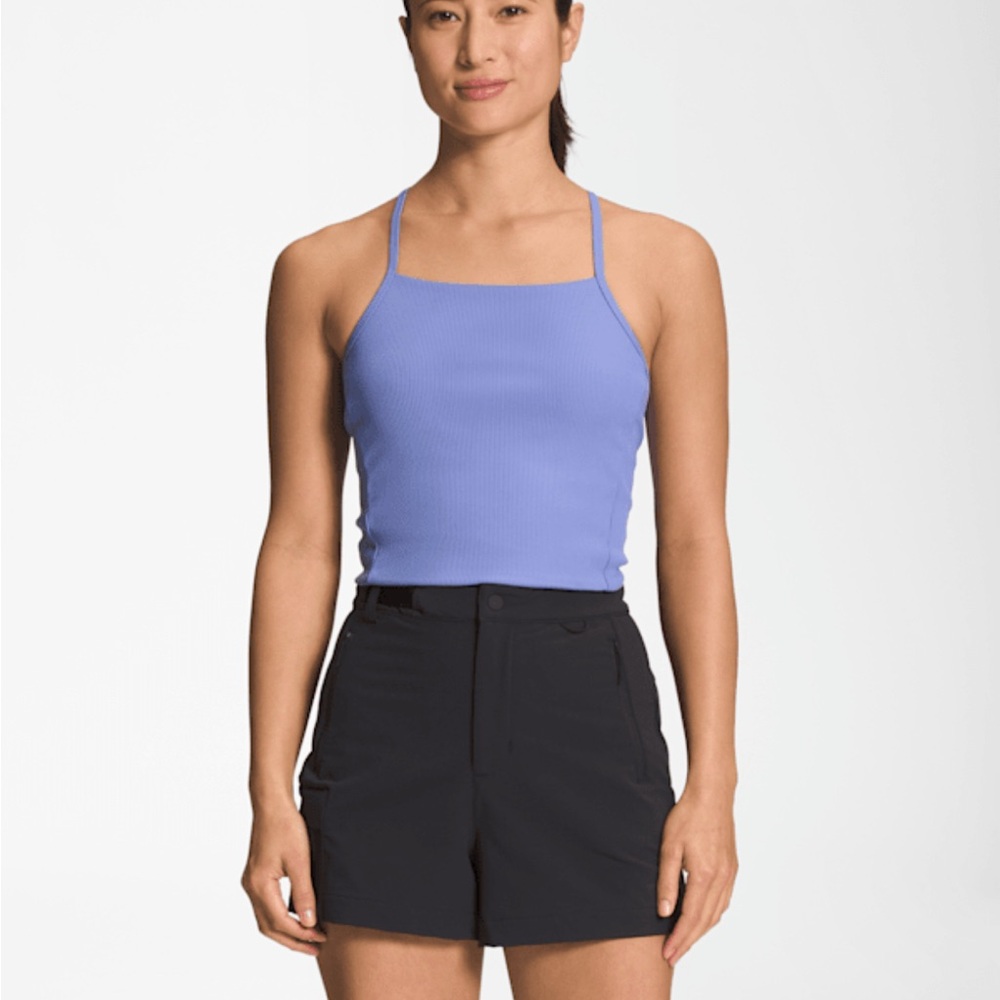 North Face Women’s Guide Forward Rib Tanklette Bralette Sz Medium Pre-owned